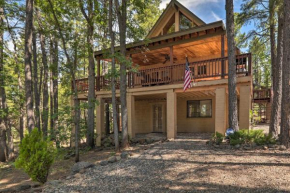 Munds Park Retreat with Wraparound Deck and Yard!